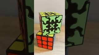 Gear cube vs Rubik’s cube ￼