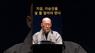 법정 스님 "지금, 이 순간을 살 줄 알아야 한다." #1분법문