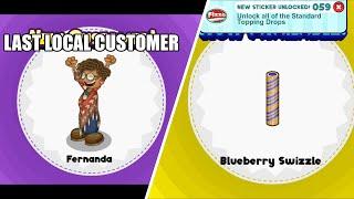 Papa's Scooperia To Go! | Rank 60 - Fernanda + All Standard Placeable Toppings Unlocked