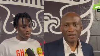 DC UNITED VS ASANTE KOTOKO - Prosper Narteh and Emmanuel Antwi speak after win