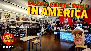 I'm Going to Every Comic Shop in America: EP01 Captain Comics & Collectors Outpost in Boise Idaho