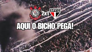 A FIEL ASSUSTA! Torcida do CORINTHIANS APAVORA o São Paulo | Corinthians 2x1 São Paulo