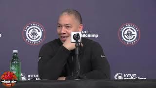 Ty Lue Reacts To Kawhi Leonard's 2025 Season Debut & The Clippers 131-105 W Over The Hawks. HoopJab