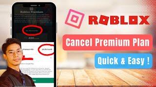 How to Cancel Premium Subscription on Roblox !