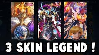 BUSET, 3 SKIN LEGEND ! SKIN LEGEND JOHNSON, FANNY DAN ALPHA  !!