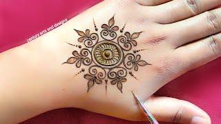 Easy stylish back hand mehndi design | Full hand mehndi design | mehndi ki design | mehndi.