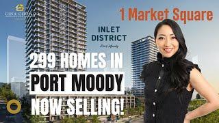 1 Market Square at Inlet District by Wesgroup in Port Moody is now selling! Check out Jr. 2 bed tour