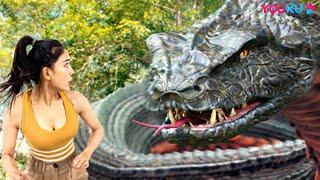 Human fights Giant Lizard for life-and-death struggle | Varanus Priscus | YOUKU MONSTER MOVIE