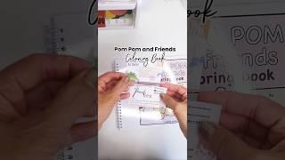 Pom Pom and Friends Coloring Books #pompom #coloringbooks #pompomandfriends #adultcoloringbook