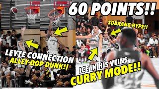 60 POINT GAME BY KENT!! - STEPH CURRY MODE!! - SOLID PERFORMANCE!! | S.3. vlog 180