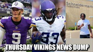 Minnesota Vikings News Dump (11.14.2024) | McCarthy Injection, Injury Report, Turner's Couch