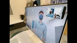 SAMSUNG三星 2022電腦螢幕新品體驗會｜32型 Smart Monitor M8時尚美型全方位智慧聯網螢幕｜視訊鏡頭移動測試