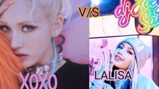 "JEON SOMI"  XOXO  #전소미   V/S  LISA- "LALISA" I SIMILAR TO MUSIC #shorts #blackpink#somixoxo