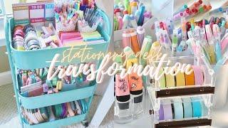 Desk + stationery organization makeover 