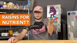 Are raisins a good yeast nutrient in mead?