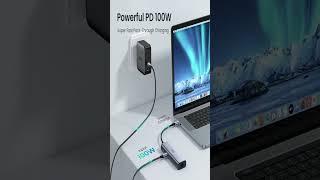 UGREEN USB C HUB 4K 60Hz Type C к HDMI 2,0 RJ45 USB 3,0 PD 100 вт адаптер для Macbook Air Pro iPad