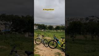 At Nagarbhavi #cycling #nagarbhavi #bengaluru #bangalore #karnataka #mtb #cyclinglife #fun #comedy