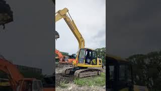 Crazy Excavator Operator Skills _ Heavy Equipment Fails, Tips Over