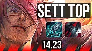 SETT vs MORDEKAISER (TOP) | 500+ games | NA Master | 14.23