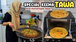 i Made Special Keema TAWA And Made NAAN on Electric Tandoor