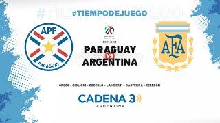  EN VIVO | PARAGUAY vs. ARGENTINA | Eliminatorias - Fecha 11 | Cadena 3 Argentina