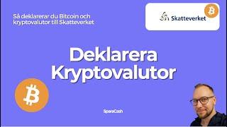 Deklarera kryptovalutor & MISSTAG när man deklarerar Bitcoin