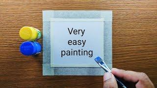 Easy watercolor painting for beginners step by step tutorial