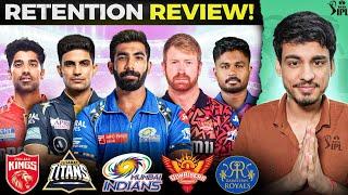 My IPL 2025 Teams Retentions Review  | Part 1 | IPL 2025 Retention List