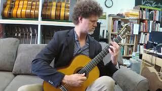 1921 Enrique Garcia Classical Guitar No. 244 David Trevors Cancion y Danza Ruiz-Pipo