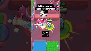 Hyper + Super rating (Colt) #brawlstars #colt #hypercharge