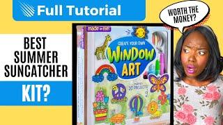 How to Create Your Own Window Art| Made By Me| Product Review| Activity Author