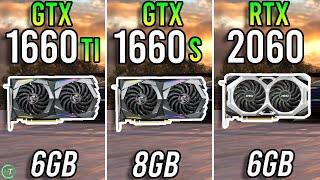 GTX 1660 Ti vs GTX 1660 Super vs RTX 2060 - Tested in 2023