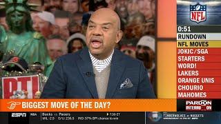 Pardon The Interruption | Michael Wilbon: Jonathan Allen to Vikings, CJ Gardner-Johnso to Texans