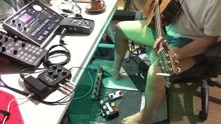 BK-7m : Chords Control via MIDI foot-switch for a Guitar Player : Testing