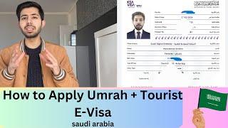 How to Apply Umrah |Tourist | E-visa of Saudi Arabia |online only 85£ |Full Process UK GCC Europe