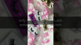 3D Mink Lash 32 styles only $3/pair