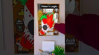 Hater’s Logic ‍️ #paperart #papercrafts #paperdragon #shorts #video #foryou #trending #trend