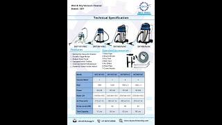 Vacuum Cleaner   Wet & Dry