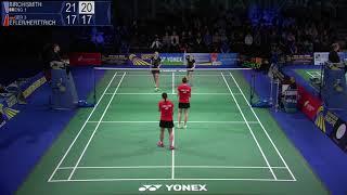 Match point - England (Birch / Smith) vs Germany (Efler / Herttrich) - EMTC 2019