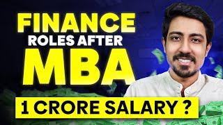 6 Finance Roles after MBA you should know about ️ No FINANCE Background required