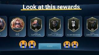 Trash rewards in injustice 2 mobile | league rewards  | champion arena