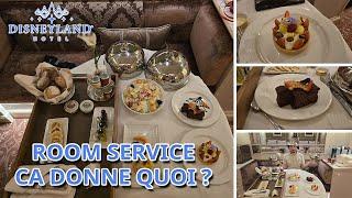 TEST DU ROOM SERVICE DISNEYLAND HOTEL DISNEYLAND PARIS