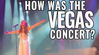 How was the Angelina Jordan Vegas Concert? Group discussion