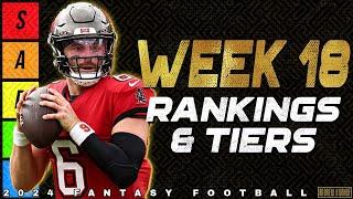 Week 18 Quarterback Rankings - 2024 Fantasy Football