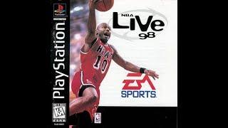 NBA Live 98 (PlayStation) -  Utah Jazz vs. Chicago Bulls