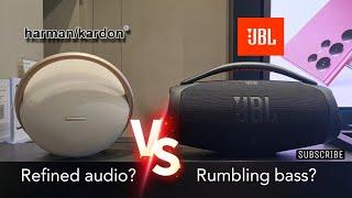 Harman/Kardon Onyx Studio 8 vs JBL Boombox 3 sound battle