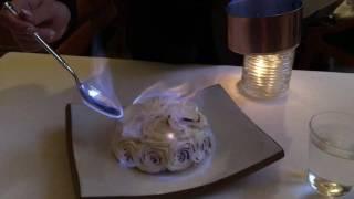 Baked Alaska in Eleven Madison Park, NYC