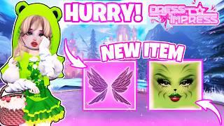 NEW WINGS and NEW MAKEUP!! The NEW MINI UPDATE in Dress to Impress!!