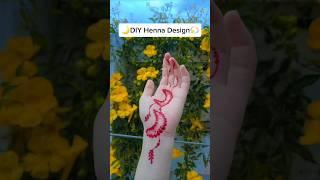 DIY Henna Design For Eid  #shorts #youtubeshorts #youtubepartner #diy #craft #henna #art #mehndi