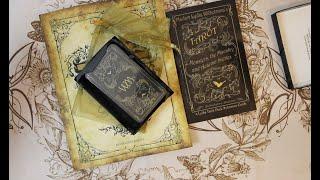 Madam Lydia Wilhelmenia's Tarot #unboxing #firstimpressions Just in time #halloweendecks